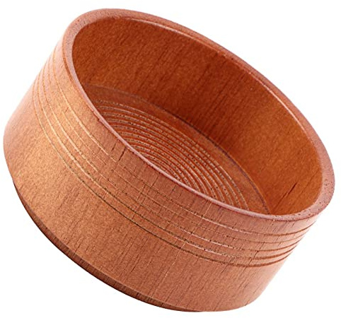 Tazón de jabón, tazón de jabón de afeitar de madera Taza Herramienta de taza para afeitadoras de afeitar de hombre Espuma de limpieza redonda