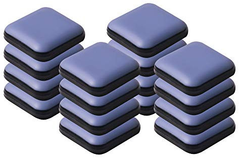 Teflongleiter Selbstklebend Profi Möbelgleiter/Teppichgleiter PTFE Rund&Quadratisch (16, Quadrat,25 * 25mm)