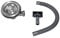 ENKI, SA009, Kitchen Sink Strainer Basket Waste Overflow Pipe Single 1.0 One Bowl Kitchen Sinks, Brushed Steel