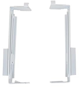 2 Supports Extensibles latéraux de Tringle pour Caisson de volet Roulant Ø20 Ø28 mm