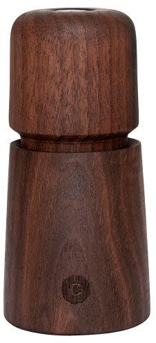Crushgrind Stockholm Salz- und Pfeffermühlen aus Walnuss mit Keramikmahlwerk | Salz und Pfeffermühle mit verstellbaren Mahlgrad | Kräutermühle aus hochwertigen, nachhaltigen Materialien (110 mm)