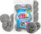 HOEMSHOPA Stainless Steel Scourers, 12 Pack Steel Wool Scrubber, Spiral Metal Wire Scouring Pads, Heavy Duty Kitchen Stovetops Plates Dishes Bathroom Sink Basin Cleaning Supplies