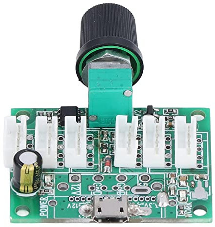 Regolatore di velocità della ventola USB, regolazione simultanea Gamma di modulazione di frequenza in plastica Regolatore della ventola USB per la casa per l'industria