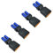 LINSYRC 4 Stücke XT90 Männlich Stecker auf EC5 Buchse Stecker Adapter für RC FPV Drone RC Car Lipo NiMH Akku Ladegerät ESC