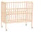 Fillikid Beistellbett Nino 3 in1 Exklusiv | Babybetten aus Buchenholz | Kinderbett, Zustellbett 5-stufige Höhenverstellung | Stubenwagen ab Geburt mit großer Liegefläche