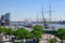 Leinwandbild - Fotomotiv: Das Museumsschiff Rickmer Rickmers, die Cap San Diego und die Hamburger Elbphilharmonie - Fotos / Bilder / Wandbilder / Souvenirs, Größen Name: 120 x 80 cm