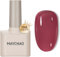 MAYCHAO Jelly Gel Nail Polish -15ML Jelly Plum Gel Polish Soak Off UV LED Translucent Plum Nail Varnish French for DIY Manicure Home Salon