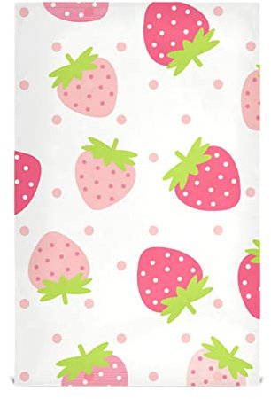 RPLIFE Geschirrtuch, Erdbeere, 71,1 x 45,7 cm, Handtuch, Küchen-Urlaubshandtücher