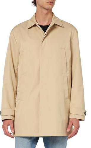 United Colors of Benetton SPOLVERINO 21NCUN04I Giacca Impermeabile, Beige Chiaro 32G, XXL Uomo
