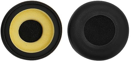 Ersatz Ohrpolster für Evolve, Protein Leder Memory Schaum Ohrpolster, Ohrpolster für Evolve 20 20se 30 30II 40 65 65+, Headset Ohrpolster Reparaturteile