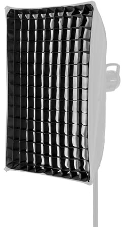 Jorixxy 50x70cm / 20x28 Rectangle Strip Softbox Honeycomb Grid （Grid Only）