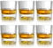 Triplorare Whiskey Glasses - Set of 6, 10 Ounce Old Fashioned Glasses for Perfect Sipping