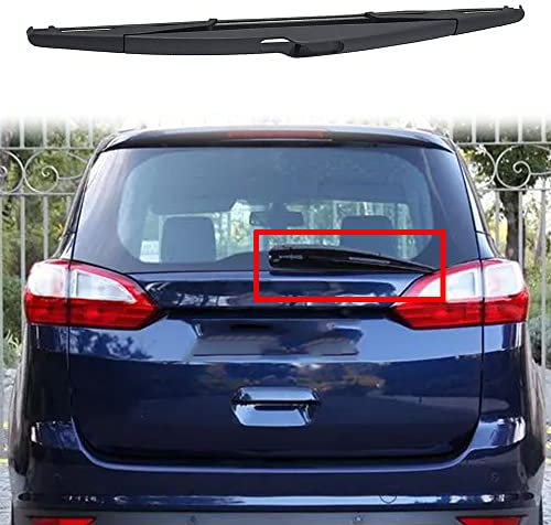 MengZJ 14 Automotive Scheibenwischer Rear Für Ford Grand C-Max MK2 2011 2012 2013 2014 2015 2016 2017-2023, Wischerblatt Wischerarm hinten Scheibenwischer Teile