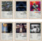 J Cole Signierte limitierte Poster, Musikalbum-Cover, Poster, Zimmer, ästhetische Leinwand, Wandkunstdrucke, 6 Stück, für Mädchen und Jungen, Teenager, Wohnheim, Raumdekoration, 20,3 x 30,5 cm,