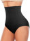 YARRCO Bauchweg Unterhose Damen Shapewear Miederhose Hohe Taille Miederslip Body Shaper Nahtlose Unterwäsche (Schwarz, XL)