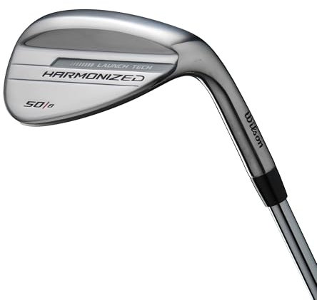 Wilson Harmonized Unisex Golf Wedges Cuña, Gris/Negro, 60