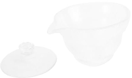 Mobestech 1pezzi Tazze da tè in Vetro Tazze da tè Realizzate a Mano Articoli da Cucina in Vetro Regalo di Benvenuto per Casa Design Incisione Ghiacciata