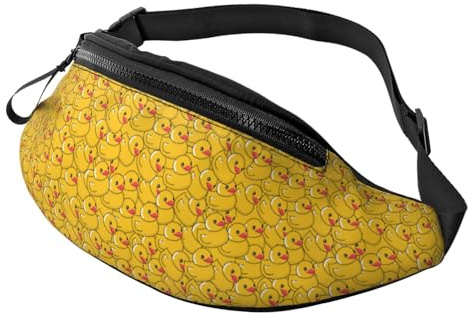 Brustbeutel Karikatur, Niedlich, Ente Multifunktionale Hüfttaschen Atmungsaktiv Bauchtasche Für Running Reisen Aktivitäten 14X35Cm