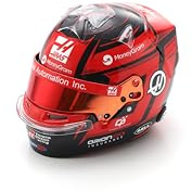 Spark Haas F1 Team, Official 2025 Model Collection, Esteban Ocon 1/5 Scale Mini Racing Helmet With Display Box