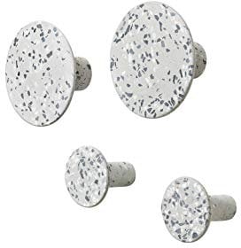 Blomus - Wandhaken, Garderobenhaken, Haken - Terrazzo Grey/grau - Höhe 4,5cm, One size