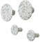 Blomus Appendiabiti da parete, gancio da parete, grigio Terrazzo, Altezza 4,5 cm, taglia unica