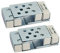 Semin - Kit Trappe Magnétique - Accès Baignoire - s'adapte à toutes Dimensions de Carrelage - Salle de Bains (lot pour 2 trappes)