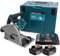 Makita DSP600KIT2 DSP600ZJ Twin 18V/36V Brushless Plunge Saw with 2 x 3.0Ah BL1830 Batteries & DC18RD Charger