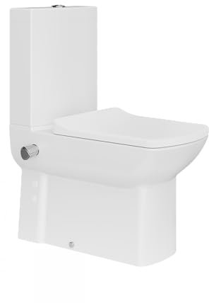 WC compatto con bidet e rubinetto Premium Creavit LARA bianco