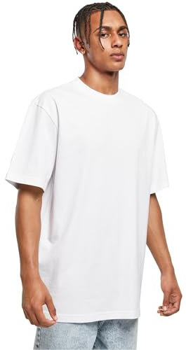 Urban Classics T-Shirt Long pour Homme - Coupe Ample - Coton Bio - Disponible en différentes Couleurs - Tailles S à 5XL, Blanc., XL