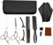 FLYAMAPIRIT Kinder-Haarscheren-Set Haarschneide-Set inklusive Effilierschere, Modellierschere, Effilier-Schneidekamm, Frisierkamm, Friseurumhang für Kinder Zuhause und Salon