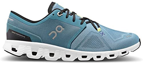 ON Cloud X 3 Shift Herren-Sneaker, 44 EU, 98255 Pewter White