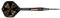 Mission darts d1598 crypt | dartpfeile-set mit premium 90% wolfram schwarz und gold pvd beschichtetem schaft und stahlspitze, m2, 23 g