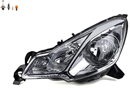 Johns, Scheinwerfer passend für Citroen C3/DS3 11/09- links + Leuchtmittel