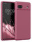 kwmobile Handyhülle für Google Pixel 6a Hülle, für Pixel 6a Case - Hülle Silikon - kabelloses Laden - Orchidee Violett