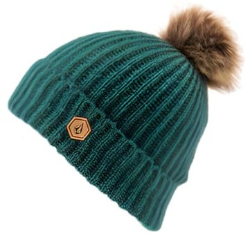 Volcom Unisex V.co Lyra Beanie Herren Strickmützen, blau, Einheitsgröße