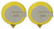 vhbw 2X Batterie Compatible avec BMW 3 Série E90, 3 Série E46, 1 Série E87, 1 Série E82 Clé de Voiture, Fermeture centralisée (20mAh, 3,6V, Li-ION)