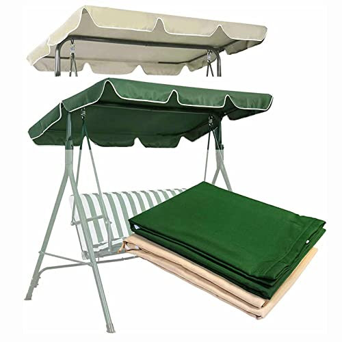 Hollywoodschaukel Ersatzdach,Schaukel Baldachplane Ersatzbezug,üBerdachung FüR Eine Gartenschaukel Sonnendach,Universal Sonnendach Schwing Dachabdeckung