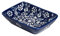 Seifenschale ottoman Keramik handbemalt (Oriental Night Blau)