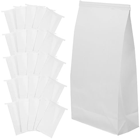 HOMSFOU 50 Bolsas De Basura Bolsas De Basura Bolsa De Basura De Papel Bolsas De Emesis Desechables Bolsas De Movimiento Desechables Bolsa De Deporte Bolsa De Vómito Avión Bolsa De
