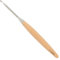Aeelike Häkelnadel 3,5 mm Buchenholzgriff, Ergonomische Leichte Häkelnadeln für Anfänger, Profis, Warme Streamline Häkelnadel Set Holz, Lang Häckelnadel Holzgriff 3,5mm für Arthritische Hände
