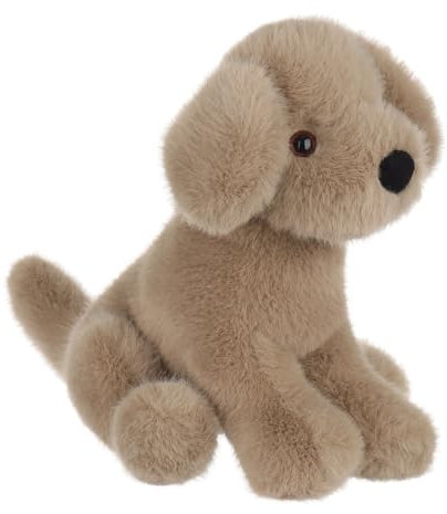 Apricot Lamb – docile Labrador-Brown – Plüsch Spielzeug Plüschtier – Flauschiger Stofftier zum Spielen – Gemütliches Schmusetier – Plüsch braun Hund