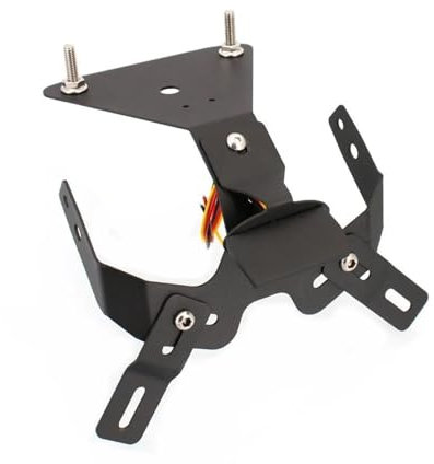 YYSMO Motorrad-Kennzeichenhalter, Kennzeichenhalter, Heckklappe, Kotflügel-Eliminator Für Aprilia RSV4/Tuono V4 1100 RR/Factory RS4/RS 50/125 RF RSV4RR 2009–2018, YXSM789