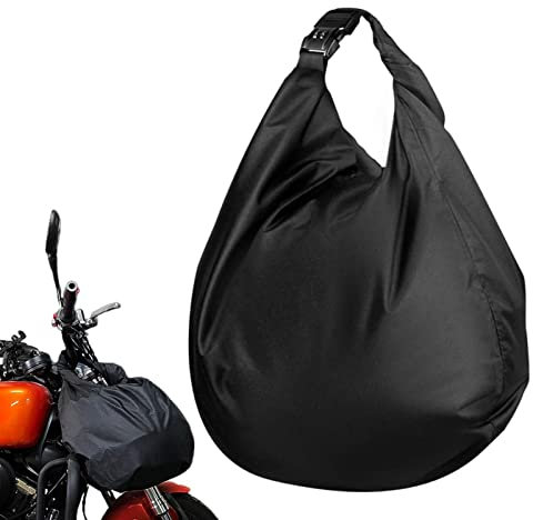 Generisch Motorradhelmtasche - 30L Motorradhelm Tasche Abschließbar Faltbare,wasserdichte Helmtasche,Helm Taschen De Oxford-Stoff,Helmtasche Für Motorradhelm,Fahrradhelm,Reithelm