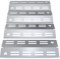 teileplus24 BR15-4-SG Gasgrill Edelstahl Brennerabdeckung kompatibel mit Enders Chicago 4 | Flavorizer Bars | Passgenau | Rostfrei | Brennerschutz