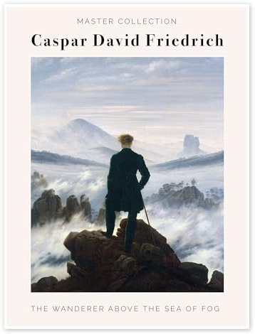 Posterlounge Wanderer above the Sea of Fog, 1818 Poster