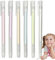 Decorhome Drying Color Glue Pen - 6pcs Quick-Dry Scrapbook Glue Pen Set | Ball Point Glue Pen for Scrapbooking | Handmade Stationery Craft Projects | Quick-Drying Dot Glue for Creative Colors