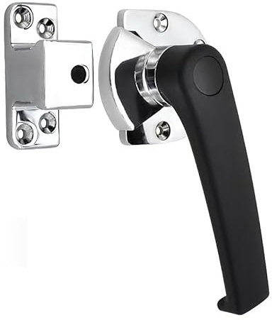 Manija de Puerta Industrial de aleación de Zinc Manija de Horno de Almacenamiento en frío Manija de Ajuste de Puerta Derecha e Izquierda for Equipo de refrigeración de congelador(Right Side)