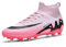 BibHoly Scarpe da calcio da uomo,Scarpe da calcio professionali,Scarpe da calcio alte superiori,Scarpe da ginnastica traspiranti, E03 rosa, 39 EU