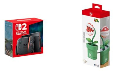 Nintendo Switch 2 + Caméra Plante Piranha
