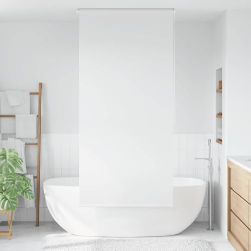 Sophrelle Persiana Enrollable de Ducha Blanco 120x240 cm Blanco,142843